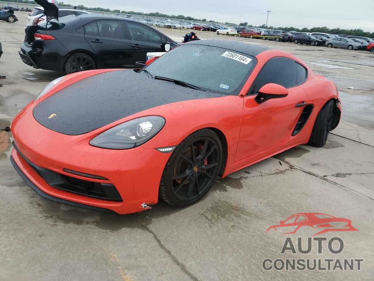 PORSCHE CAYMAN 2018 - WP0AB2A80JS278367