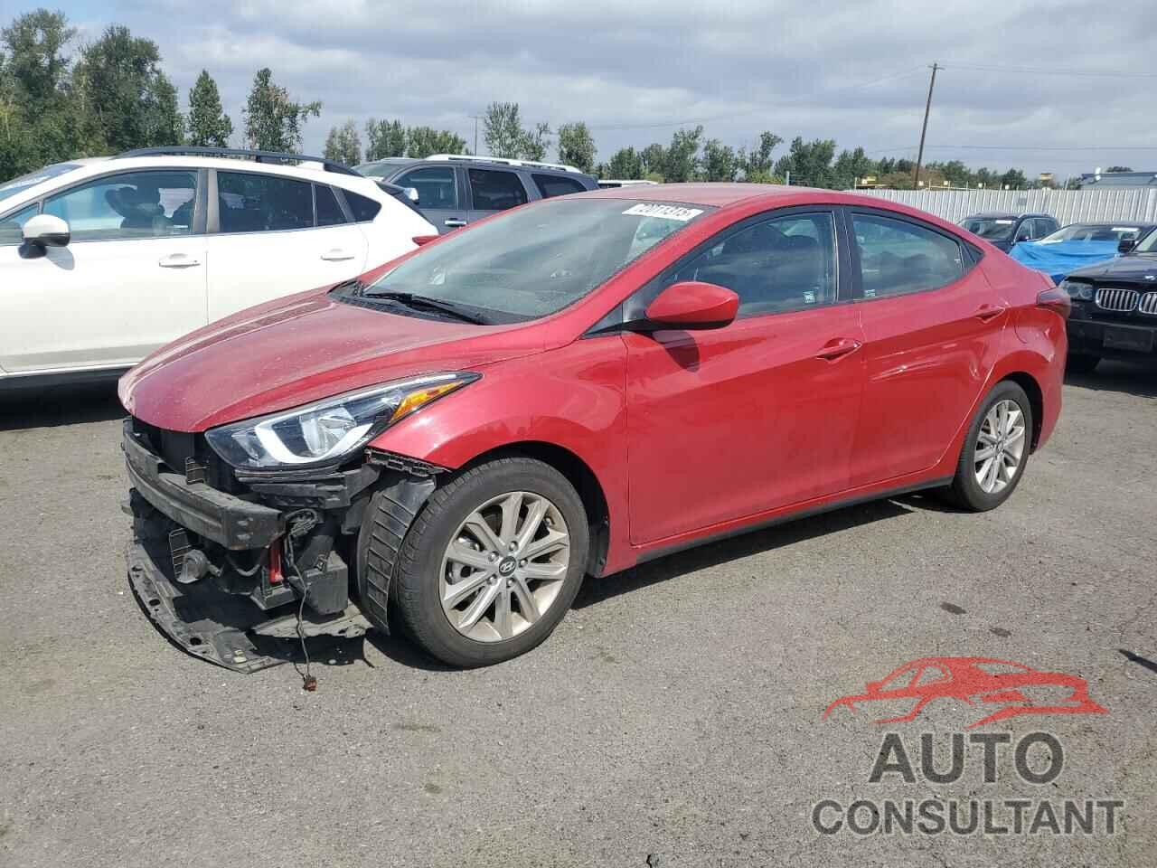 HYUNDAI ELANTRA 2015 - KMHDH4AE3FU223478