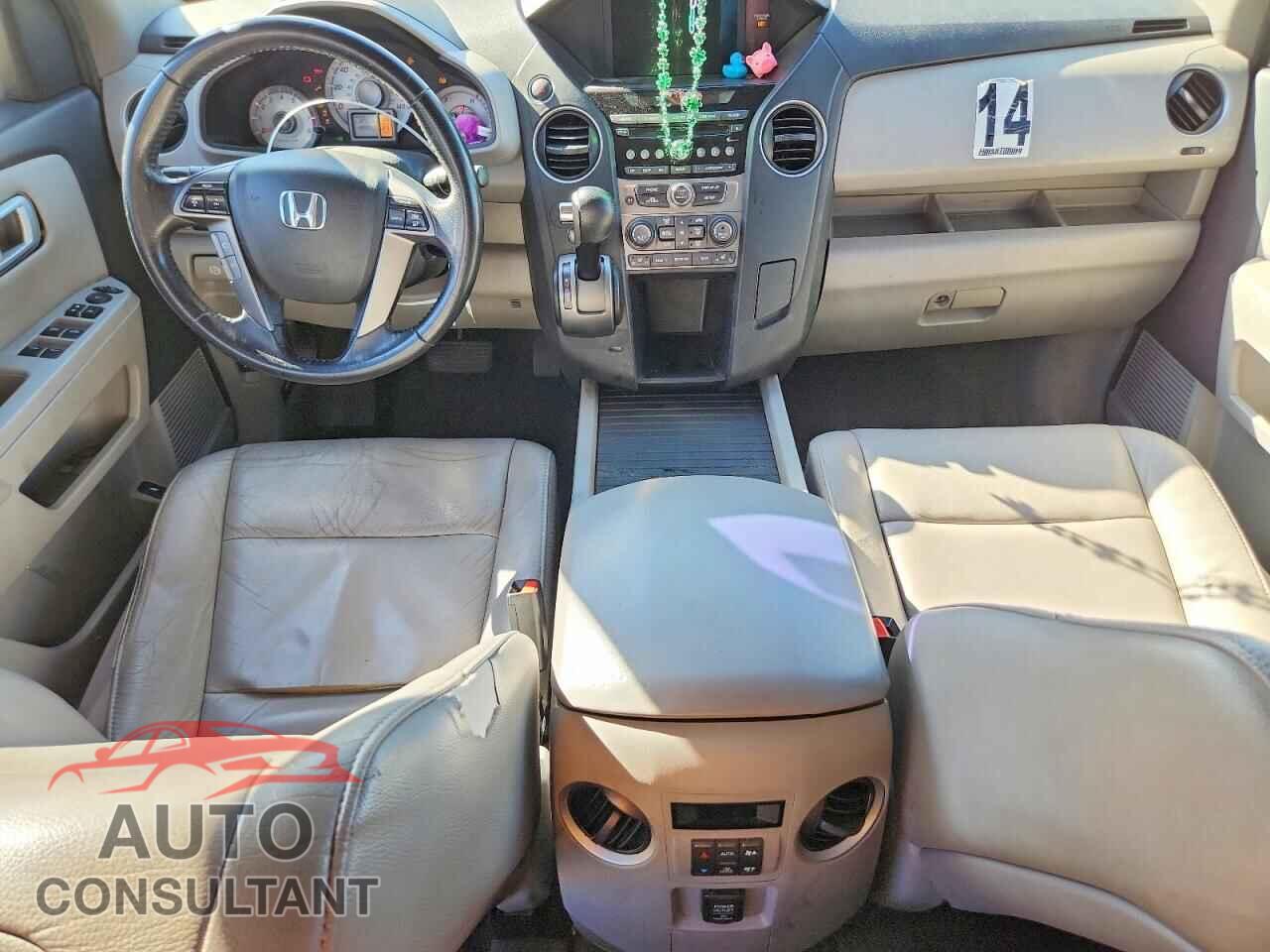HONDA PILOT 2013 - 5FNYF3H55DB038219