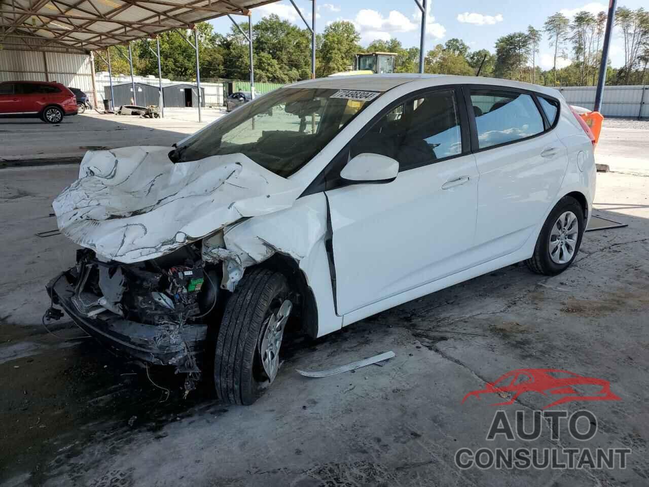 HYUNDAI ACCENT 2017 - KMHCT5AE6HU338627