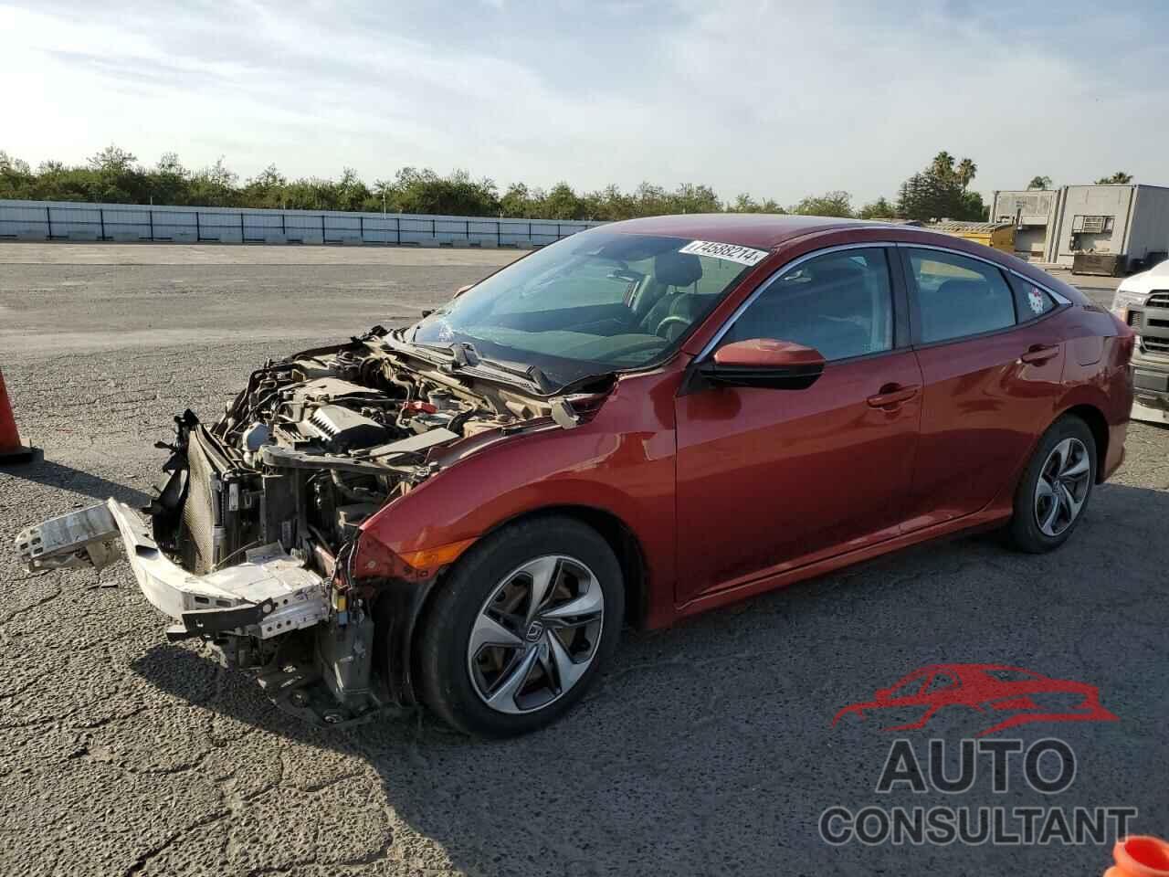 HONDA CIVIC 2019 - 19XFC2F65KE206546