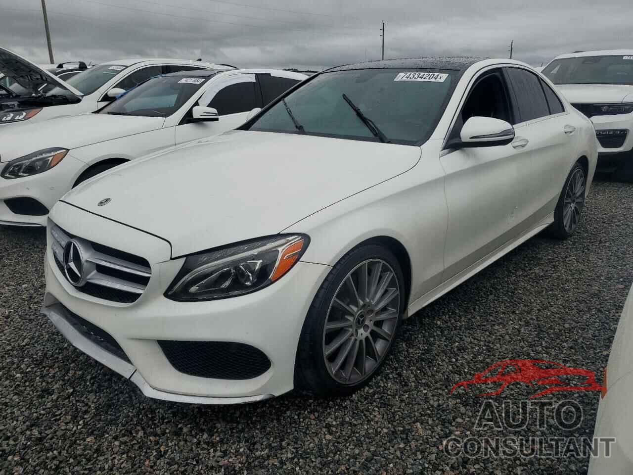 MERCEDES-BENZ C-CLASS 2018 - WDDWF4JB6JR388631
