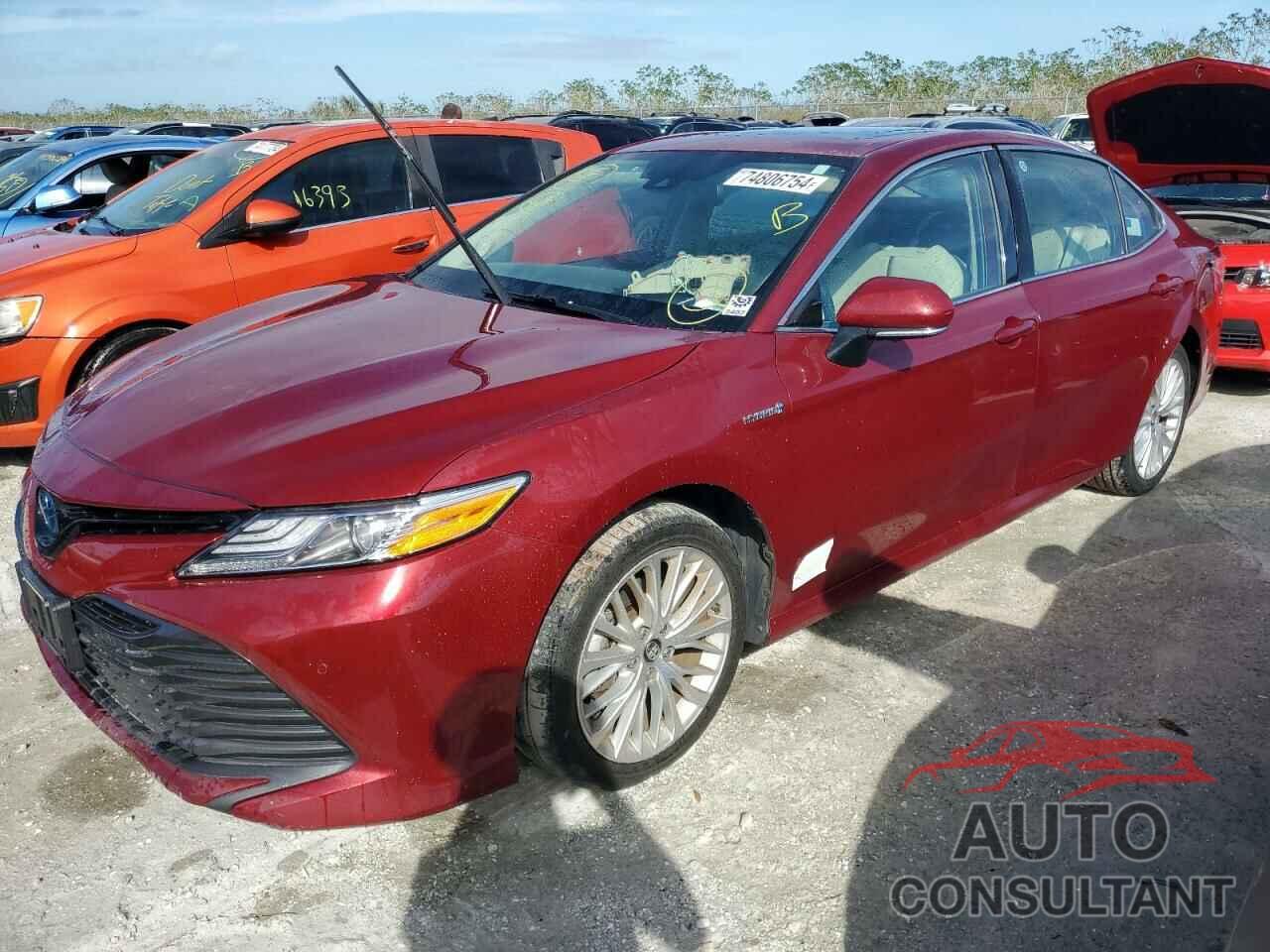 TOYOTA CAMRY 2019 - 4T1B21HK7KU512165