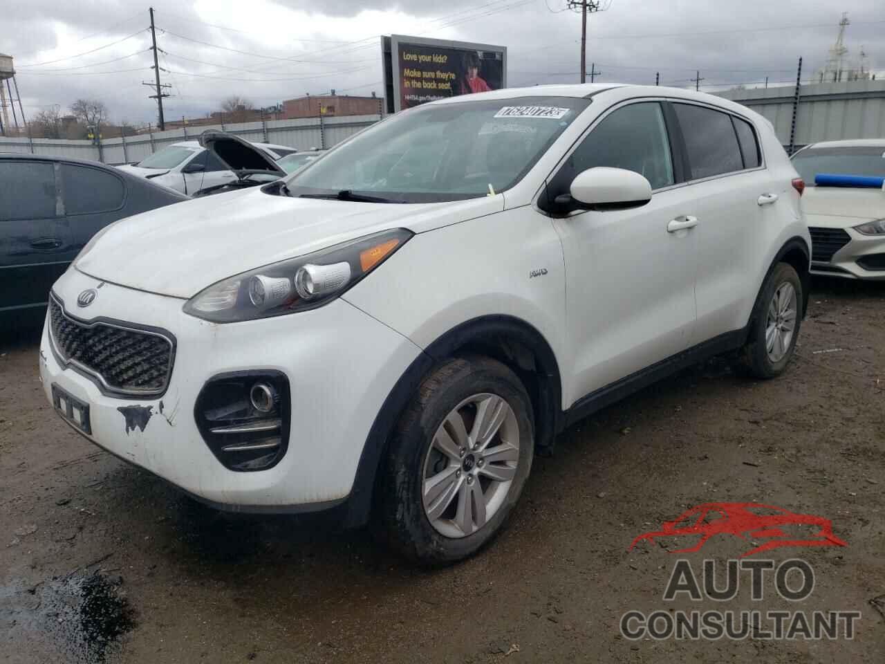 KIA SPORTAGE 2017 - KNDPMCAC1H7218786