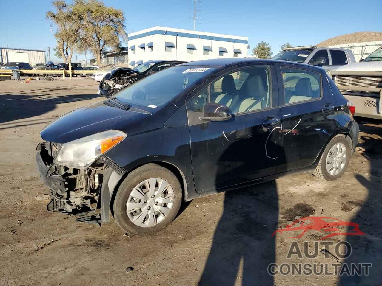 TOYOTA YARIS 2013 - JTDKTUD34DD568875