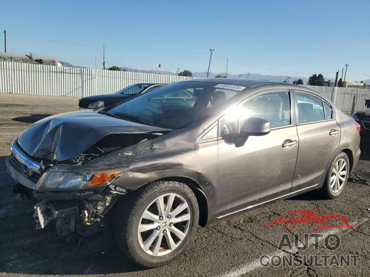 HONDA CIVIC 2012 - 19XFB2F85CE323971