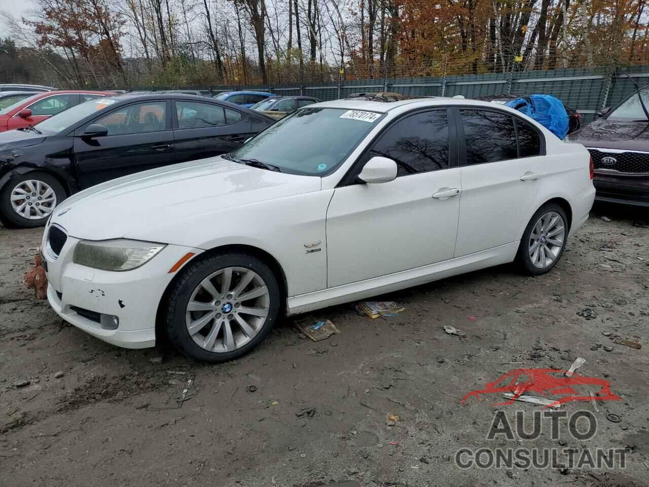 BMW 3 SERIES 2011 - WBAPK5G56BNN79733