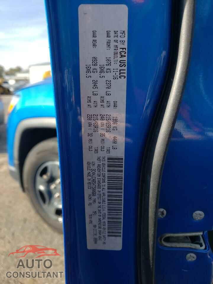 JEEP COMPASS 2017 - 3C4NJCAB5HT500660