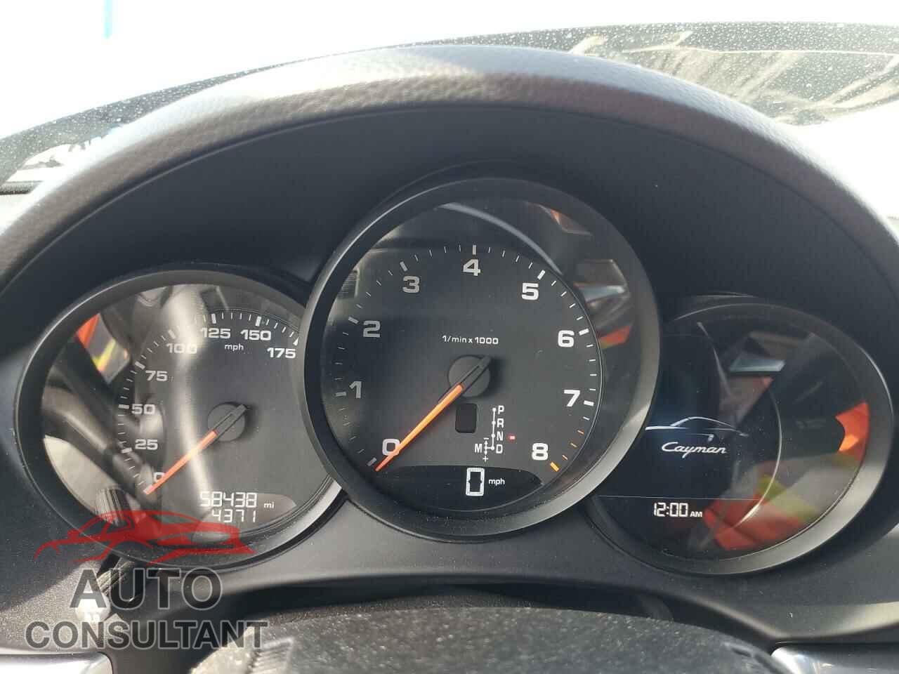 PORSCHE CAYMAN 2017 - WP0AA2A83HS270325