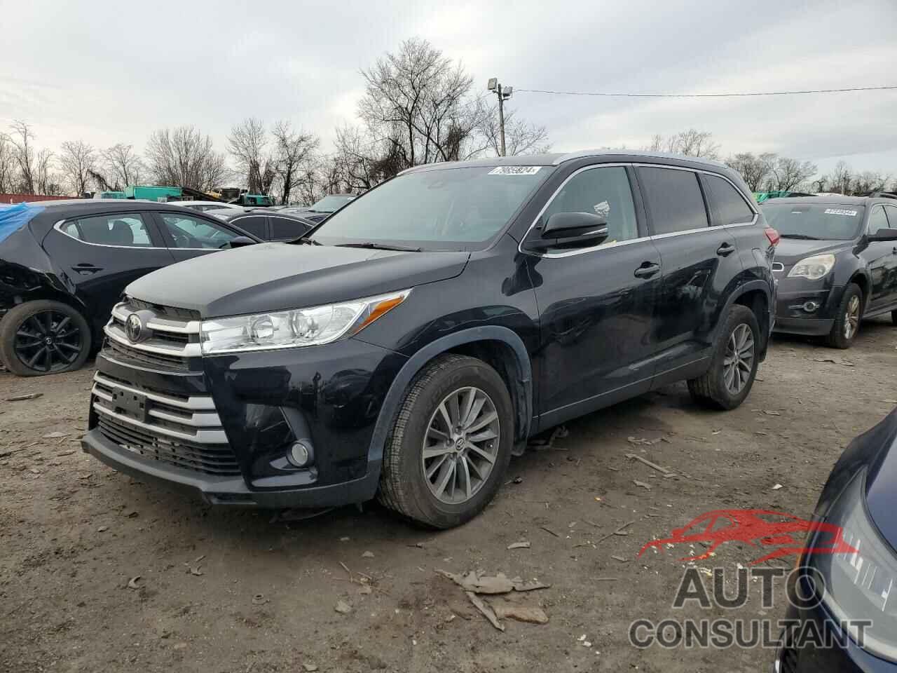 TOYOTA HIGHLANDER 2019 - 5TDJZRFH4KS621804