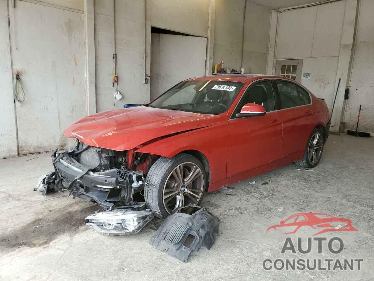 BMW 3 SERIES 2016 - WBA8B7G50GNT95721