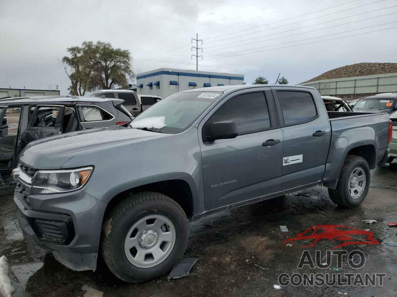 CHEVROLET COLORADO 2022 - 1GCGTBENXN1237635