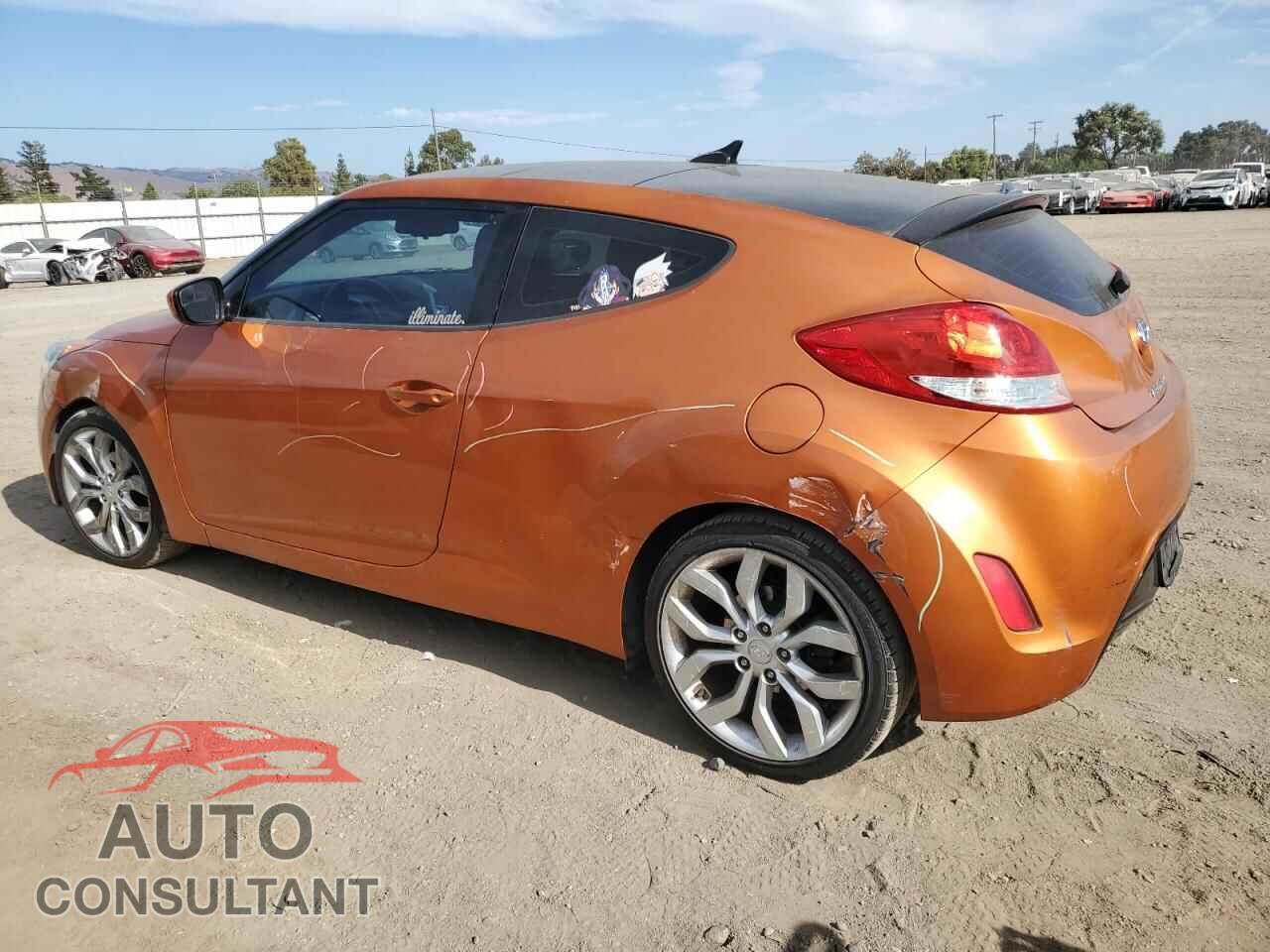 HYUNDAI VELOSTER 2015 - KMHTC6AD8FU244565
