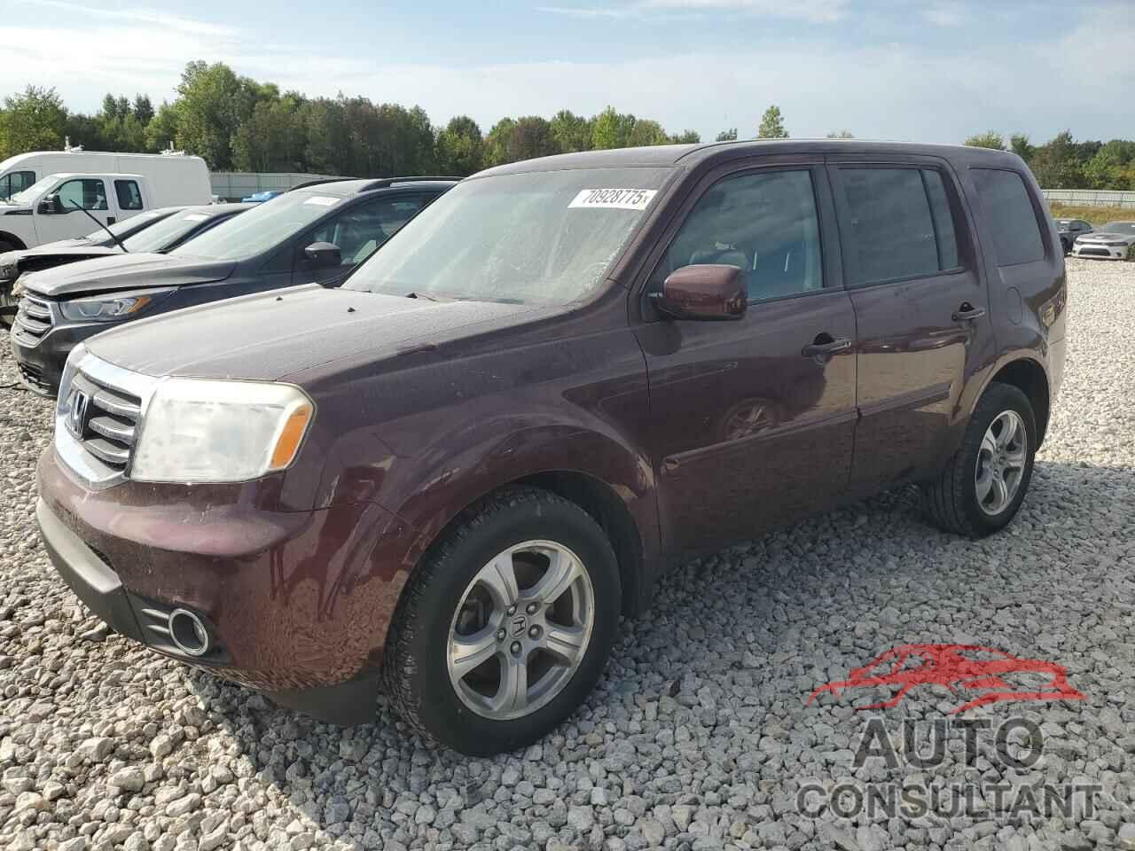 HONDA PILOT 2012 - 5FNYF4H73CB060399