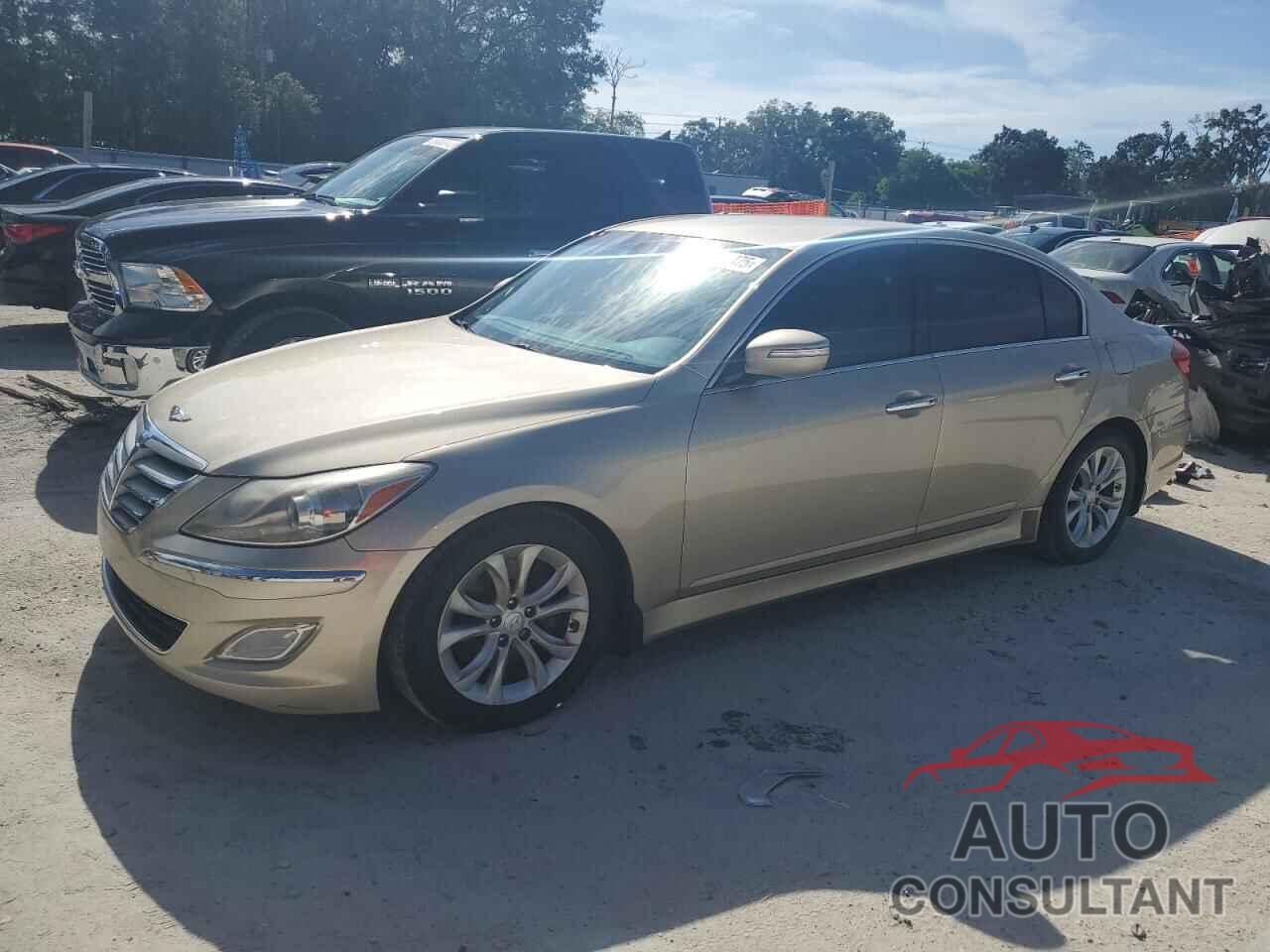 HYUNDAI GENESIS 2012 - KMHGC4DDXCU204789