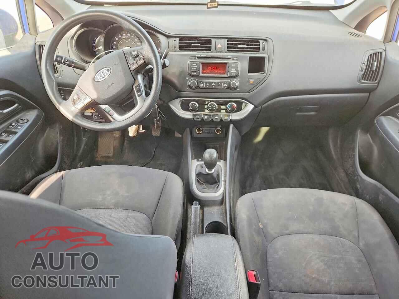 KIA RIO 2012 - KNADM5A35C6710067