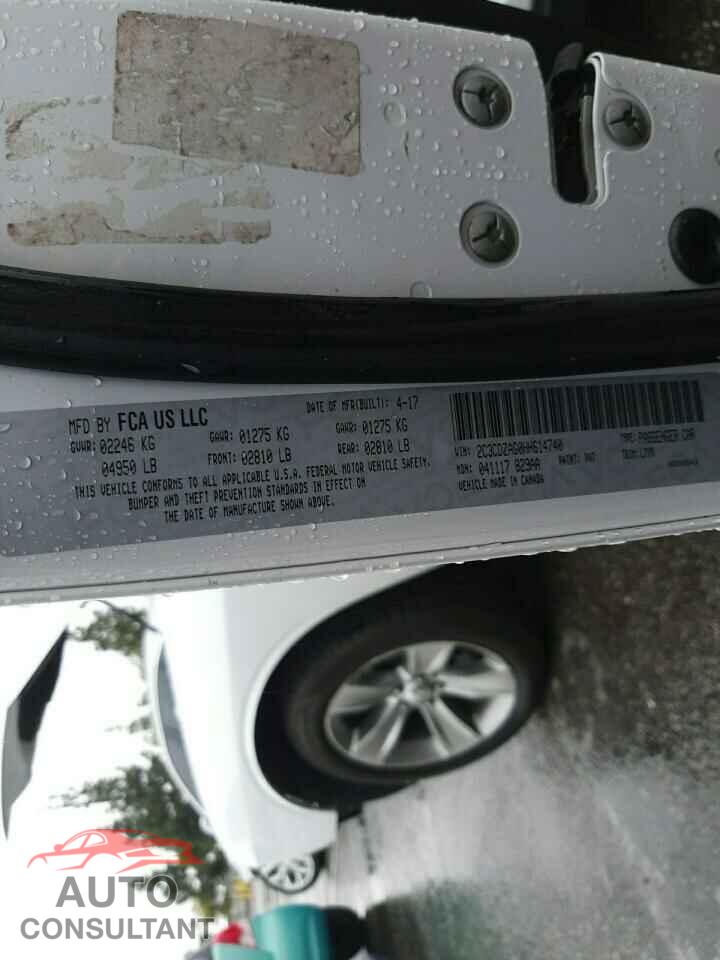 DODGE CHALLENGER 2017 - 2C3CDZAG0HH614740