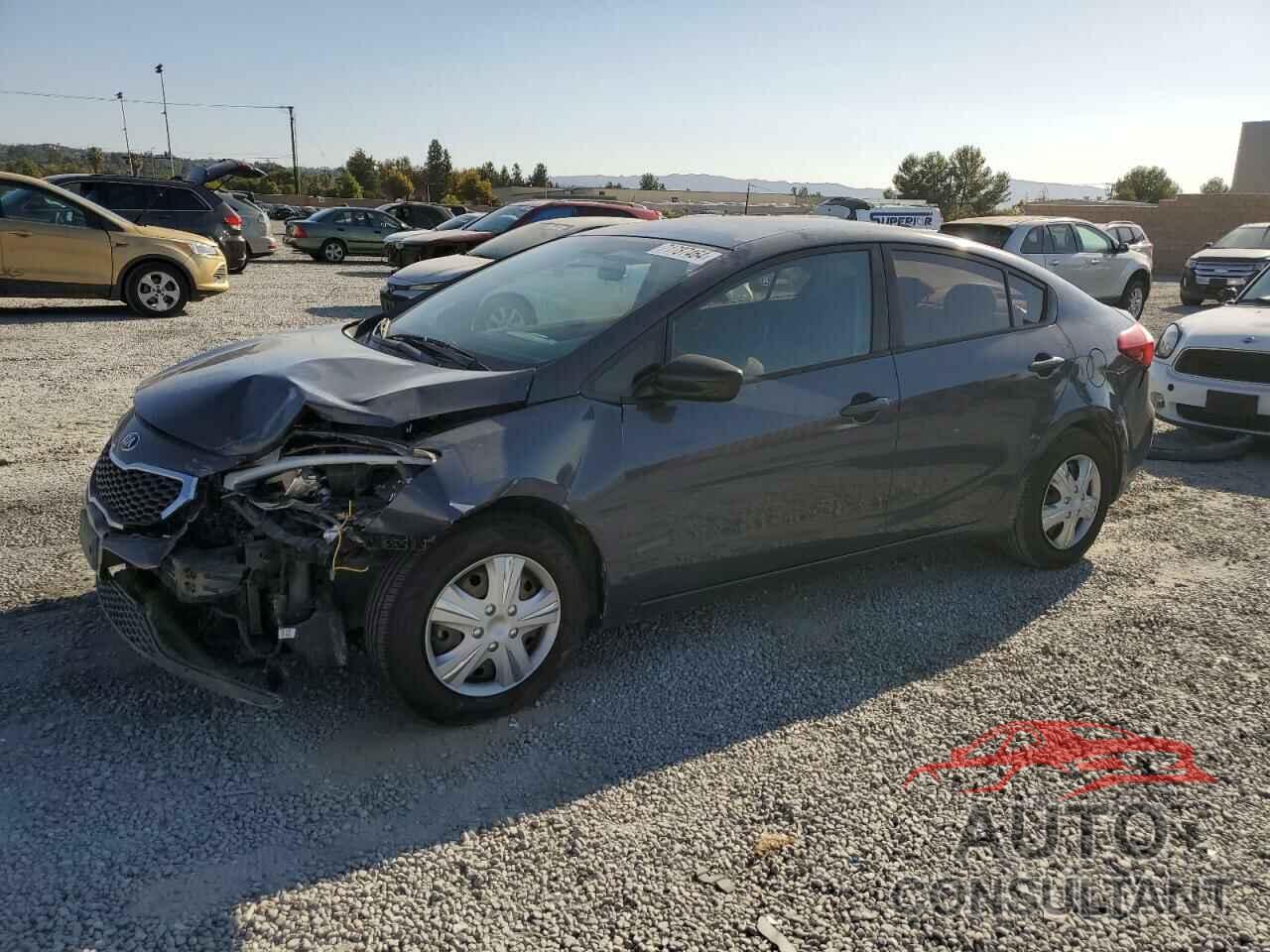 KIA FORTE 2016 - KNAFK4A68G5462329