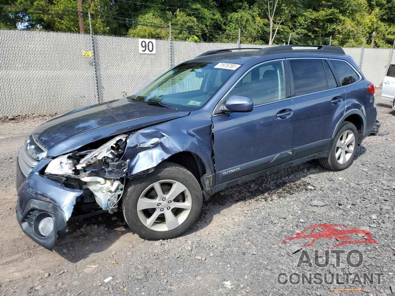 SUBARU OUTBACK 2014 - 4S4BRBCC1E3246928