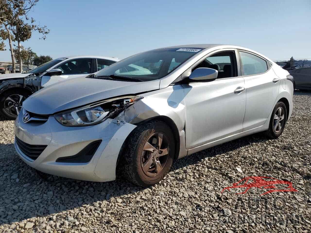 HYUNDAI ELANTRA 2015 - 5NPDH4AE8FH645504
