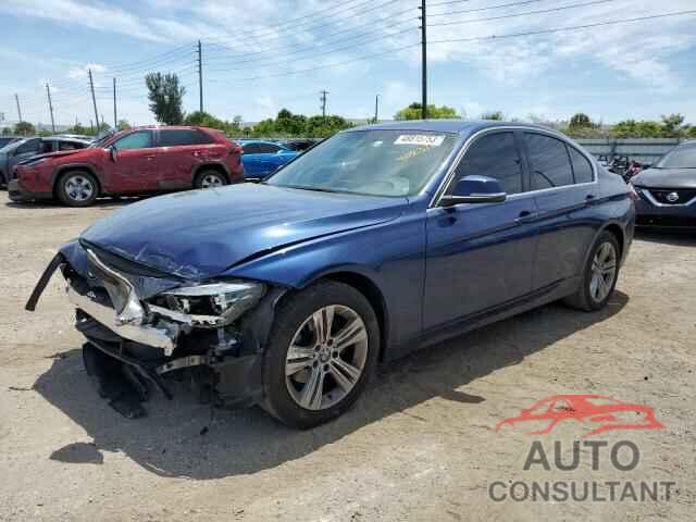 BMW 3 SERIES 2018 - WBA8D9G55JNU68207