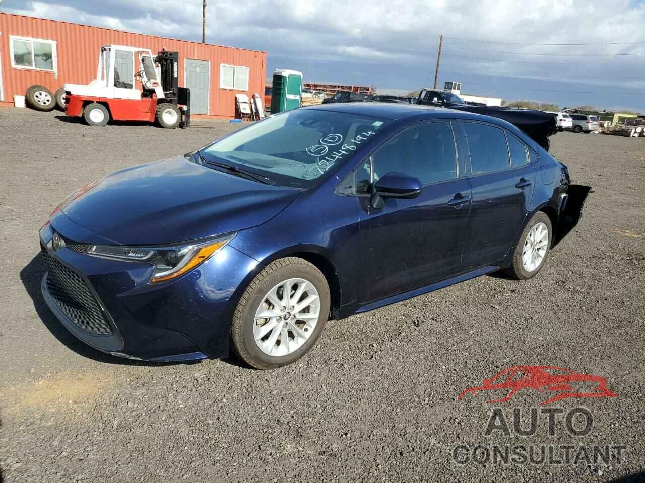 TOYOTA COROLLA 2020 - JTDHPRAE4LJ028184