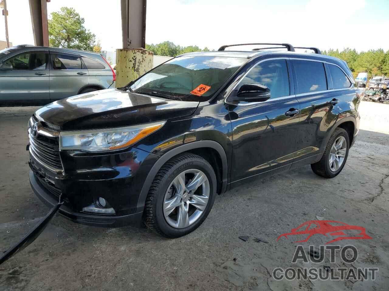 TOYOTA HIGHLANDER 2015 - 5TDYKRFH3FS120119