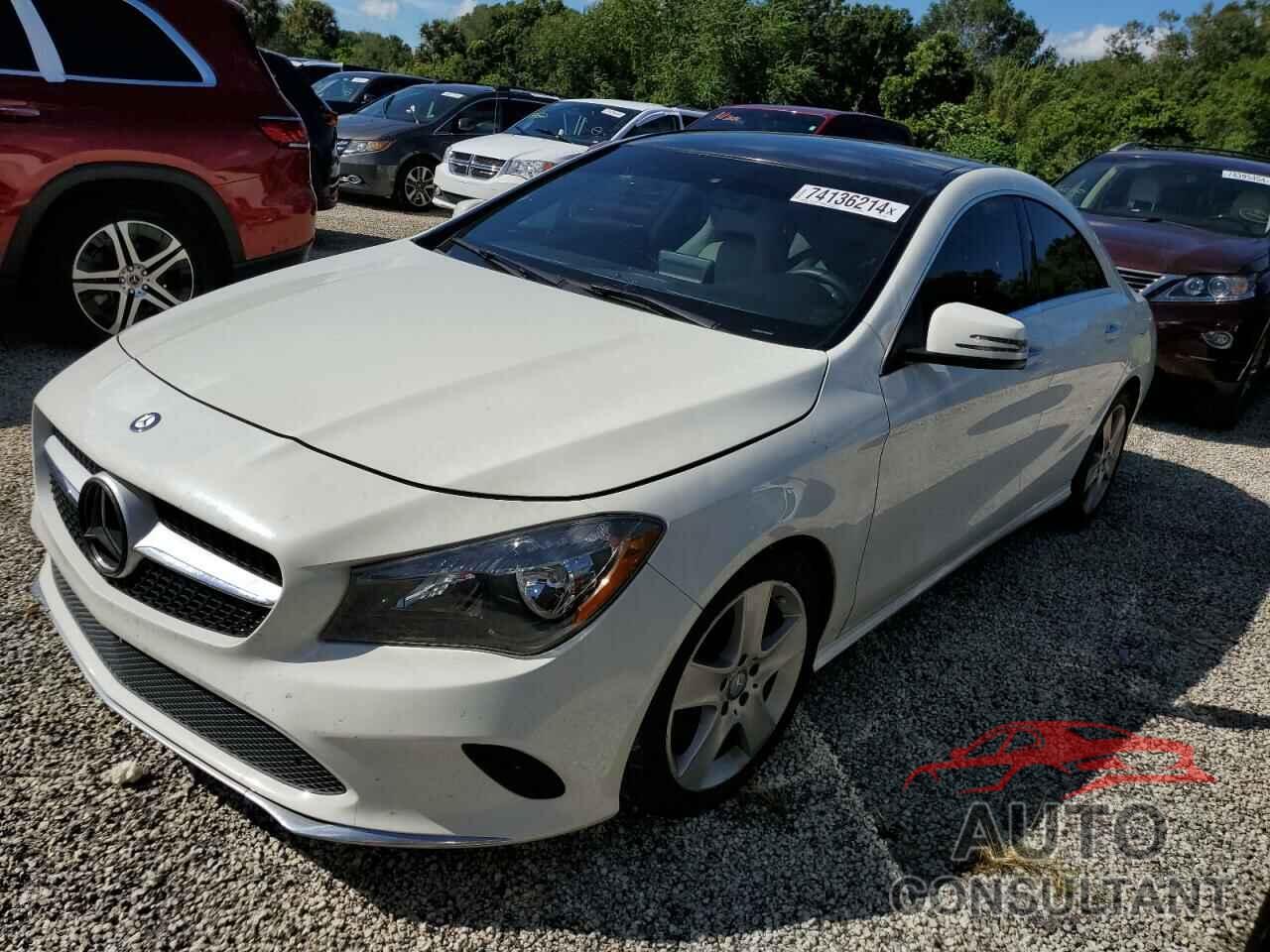 MERCEDES-BENZ CLA-CLASS 2017 - WDDSJ4GB7HN408181