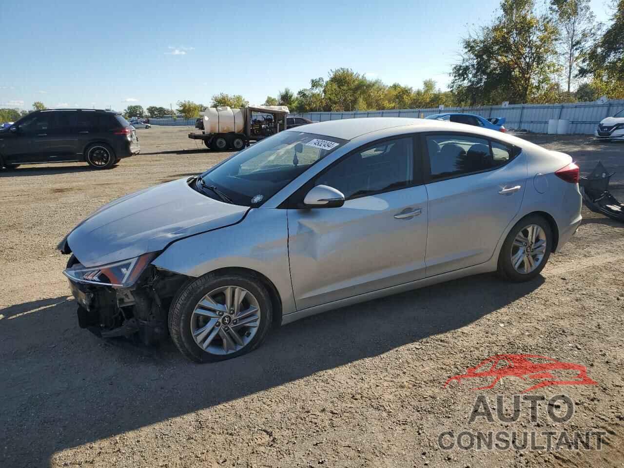 HYUNDAI ELANTRA 2019 - KMHD84LF5KU791540