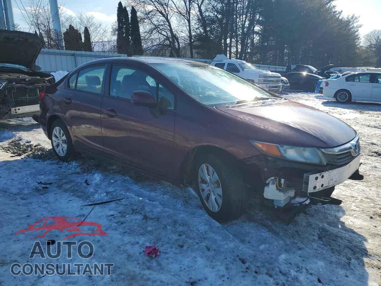 HONDA CIVIC 2012 - 19XFB2F55CE378202