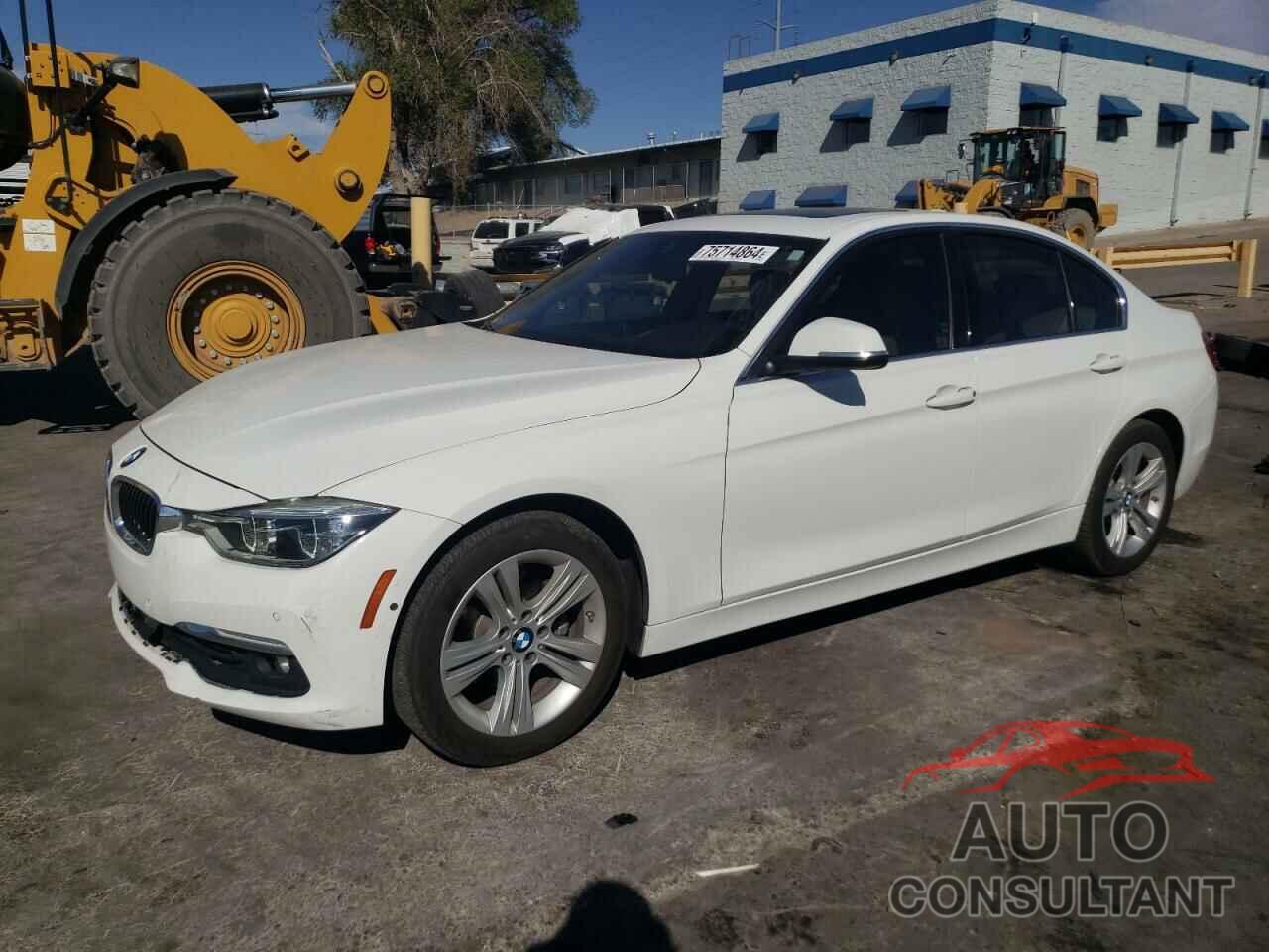 BMW 3 SERIES 2016 - WBA8E9G54GNT43270