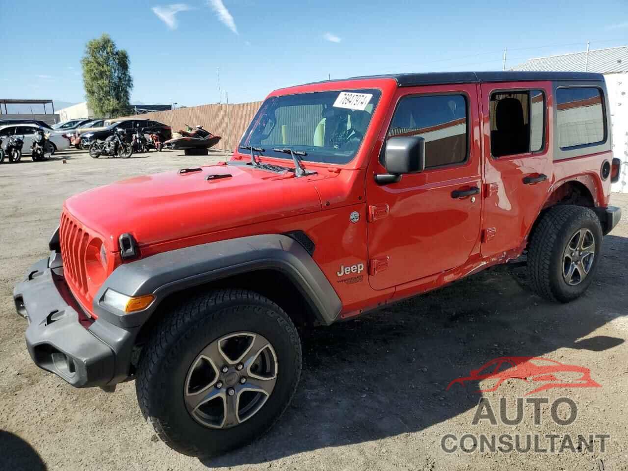 JEEP WRANGLER 2018 - 1C4HJXDGXJW146484