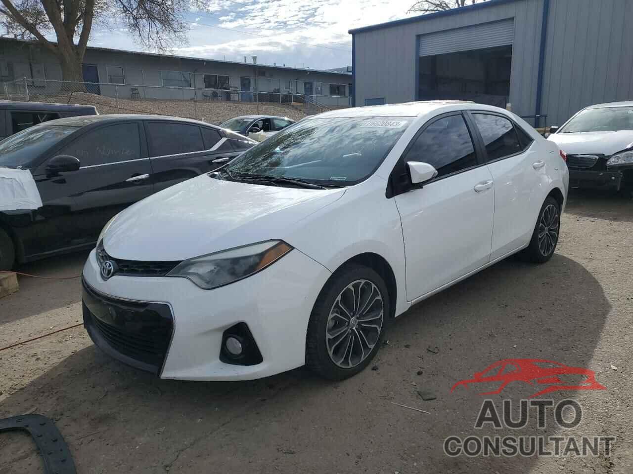 TOYOTA COROLLA 2015 - 2T1BURHE1FC316930
