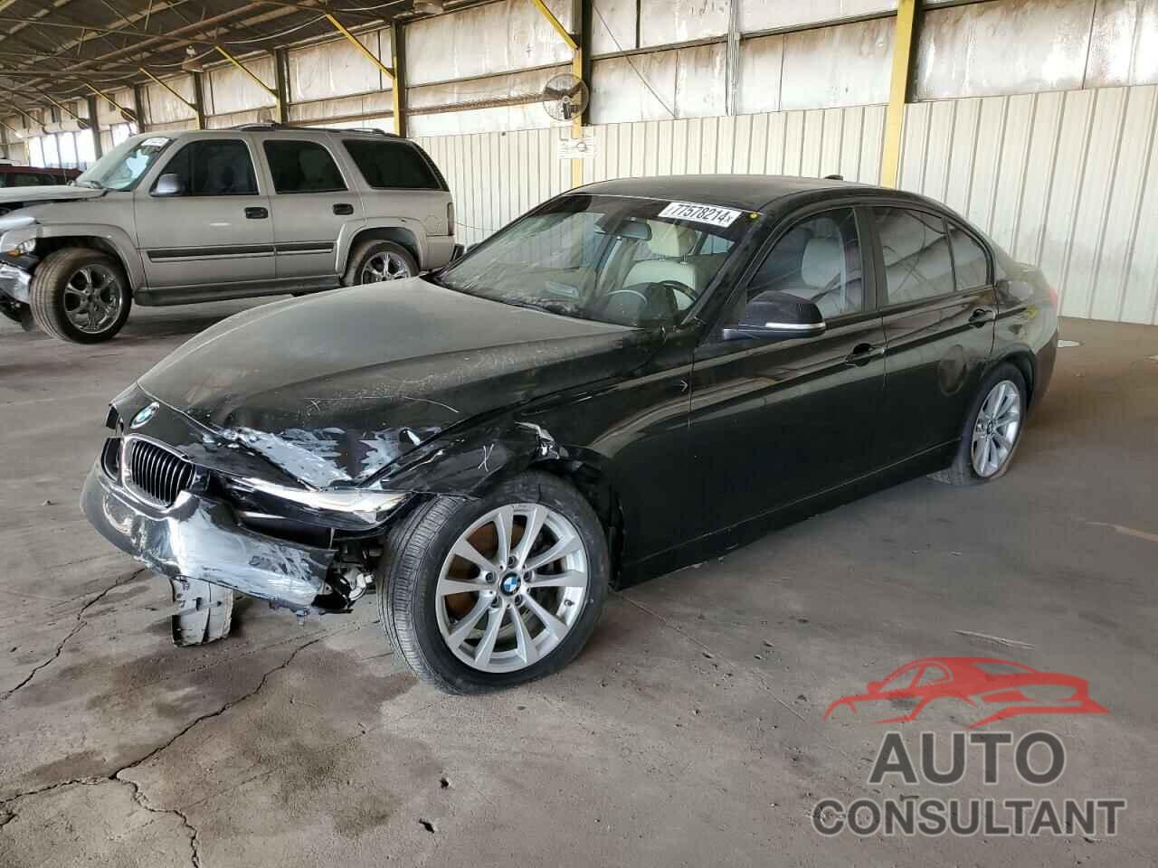 BMW 3 SERIES 2016 - WBA8A9C53GK617870