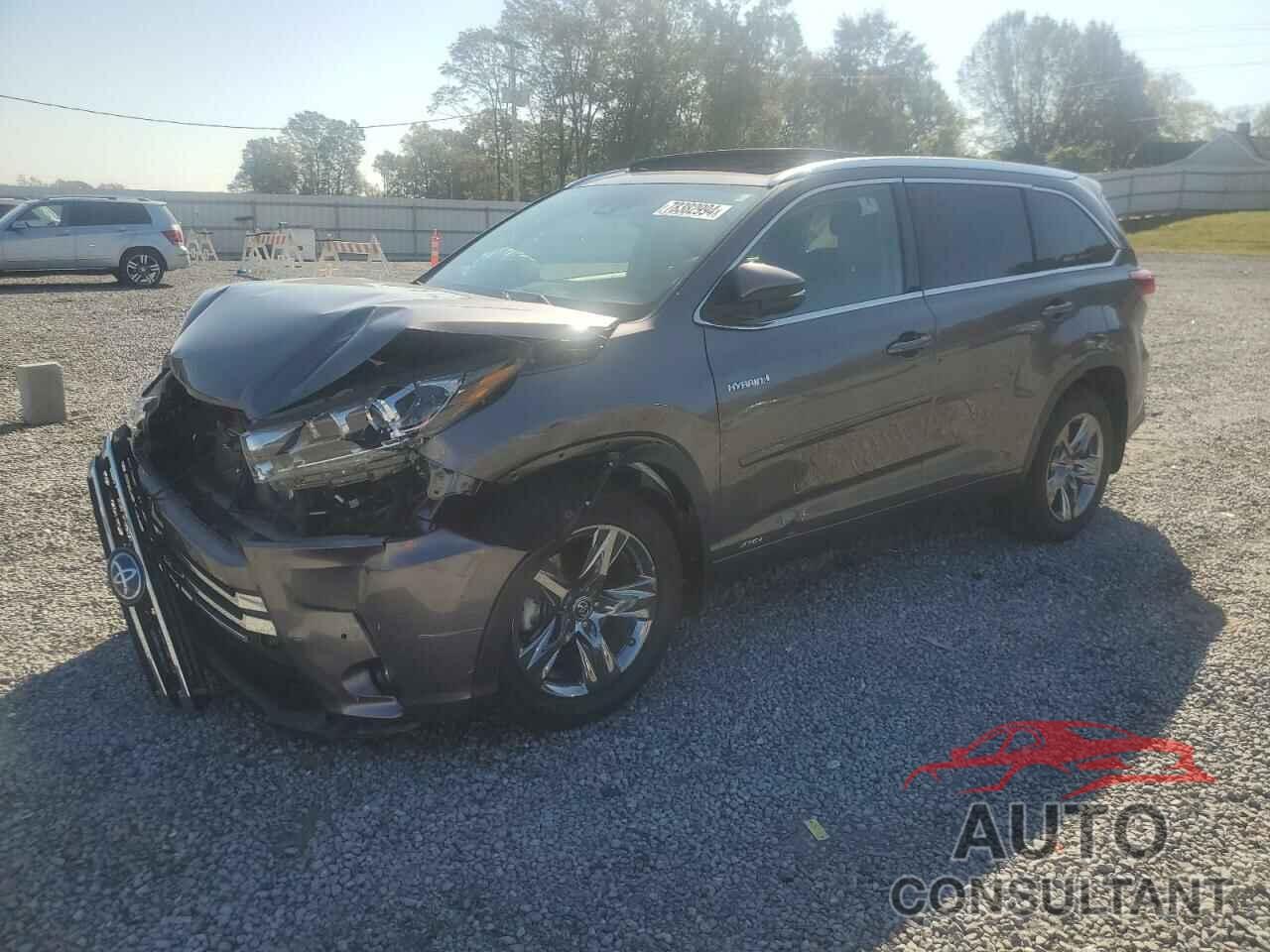 TOYOTA HIGHLANDER 2019 - 5TDDGRFH1KS068791