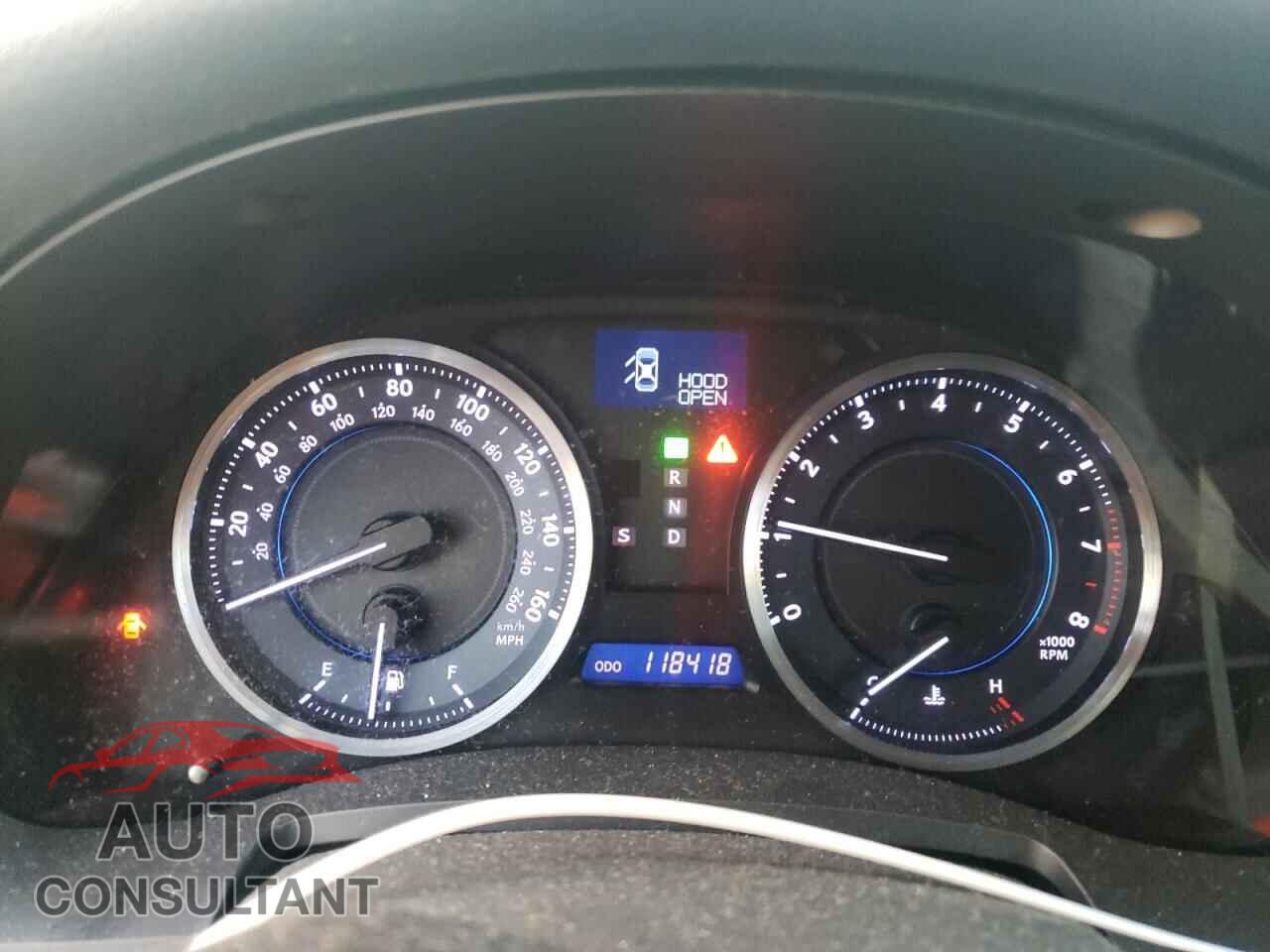 LEXUS IS 2012 - JTHCF5C21C5054273