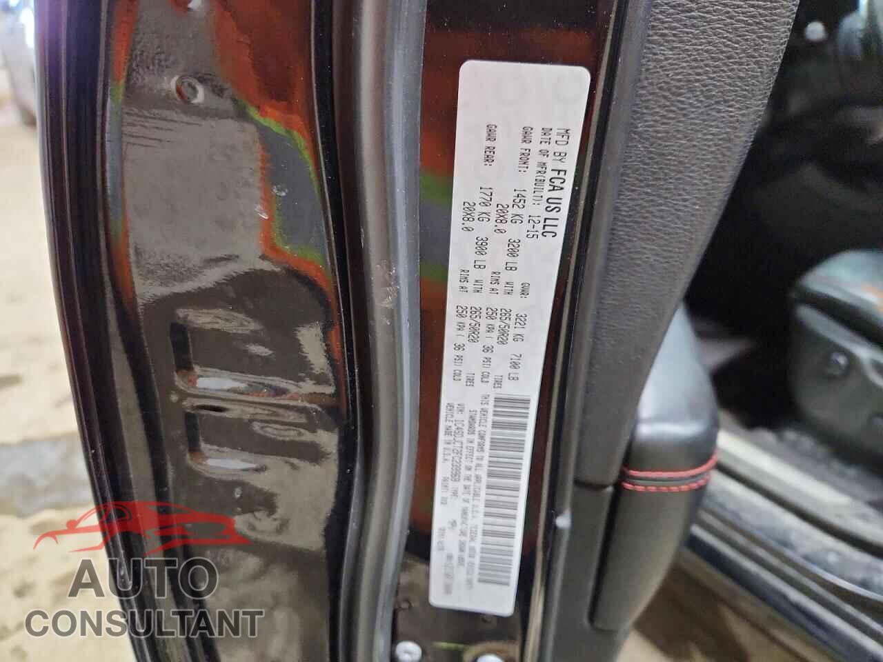 DODGE DURANGO 2015 - 1C4SDJCT2FC239968