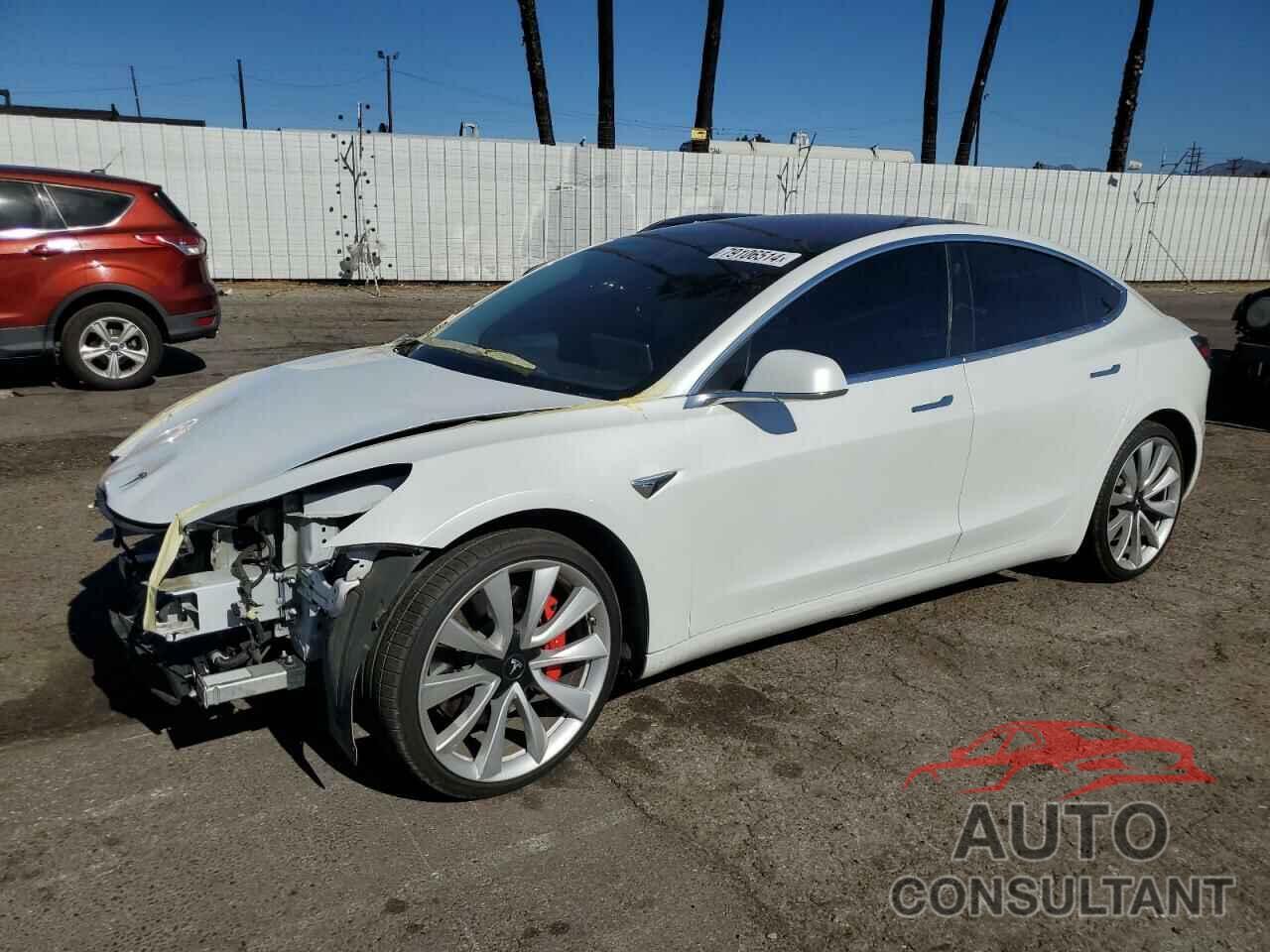 TESLA MODEL 3 2018 - 5YJ3E1EB1JF170966