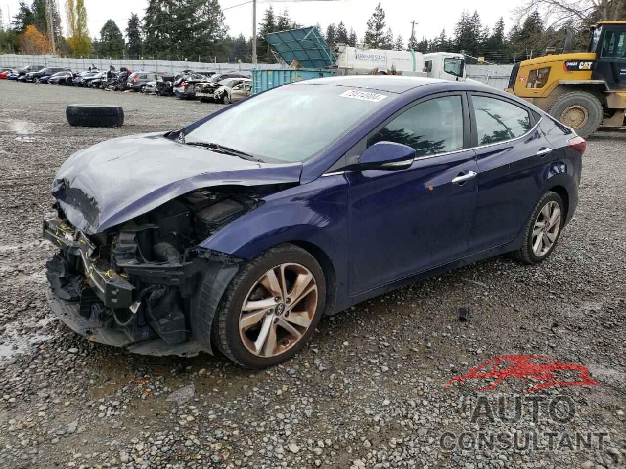 HYUNDAI ELANTRA 2014 - 5NPDH4AE5EH462172