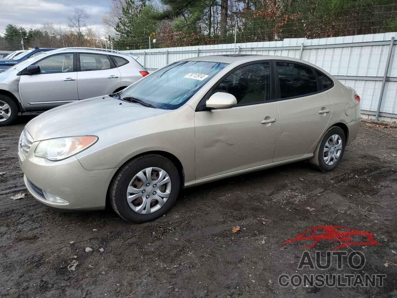 HYUNDAI ELANTRA 2010 - KMHDU4AD3AU071150
