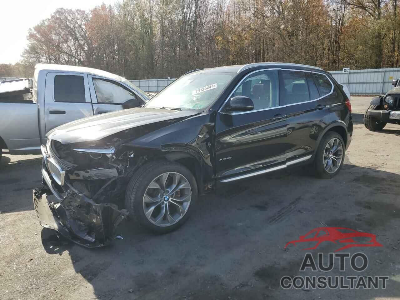 BMW X3 2016 - 5UXWX9C55G0D95452