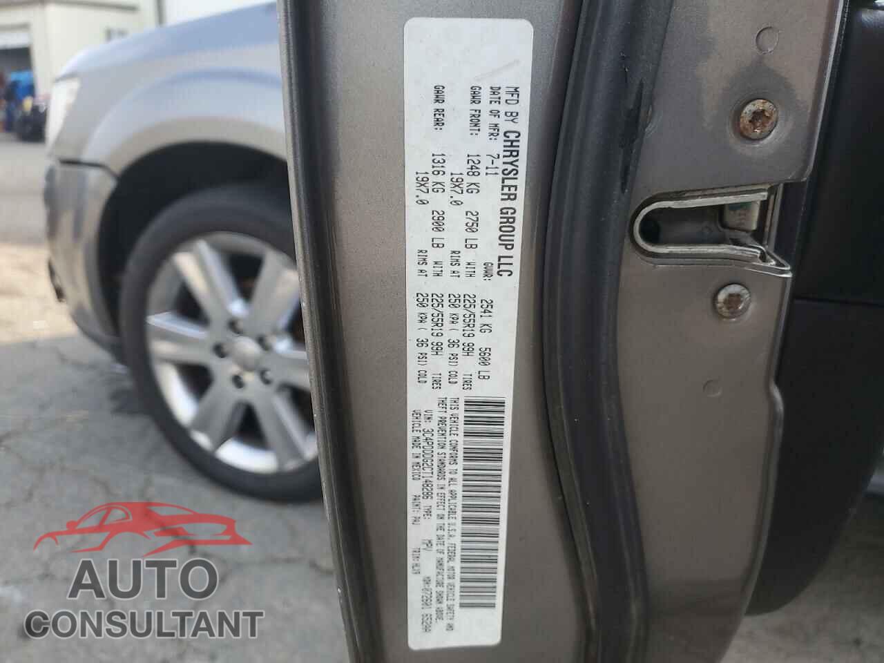 DODGE JOURNEY 2012 - 3C4PDDDG2CT148286