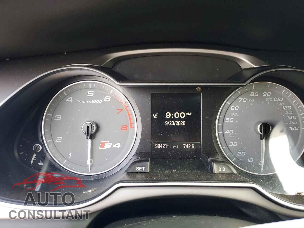 AUDI S4/RS4 2013 - WAUBGAFL0DA212938