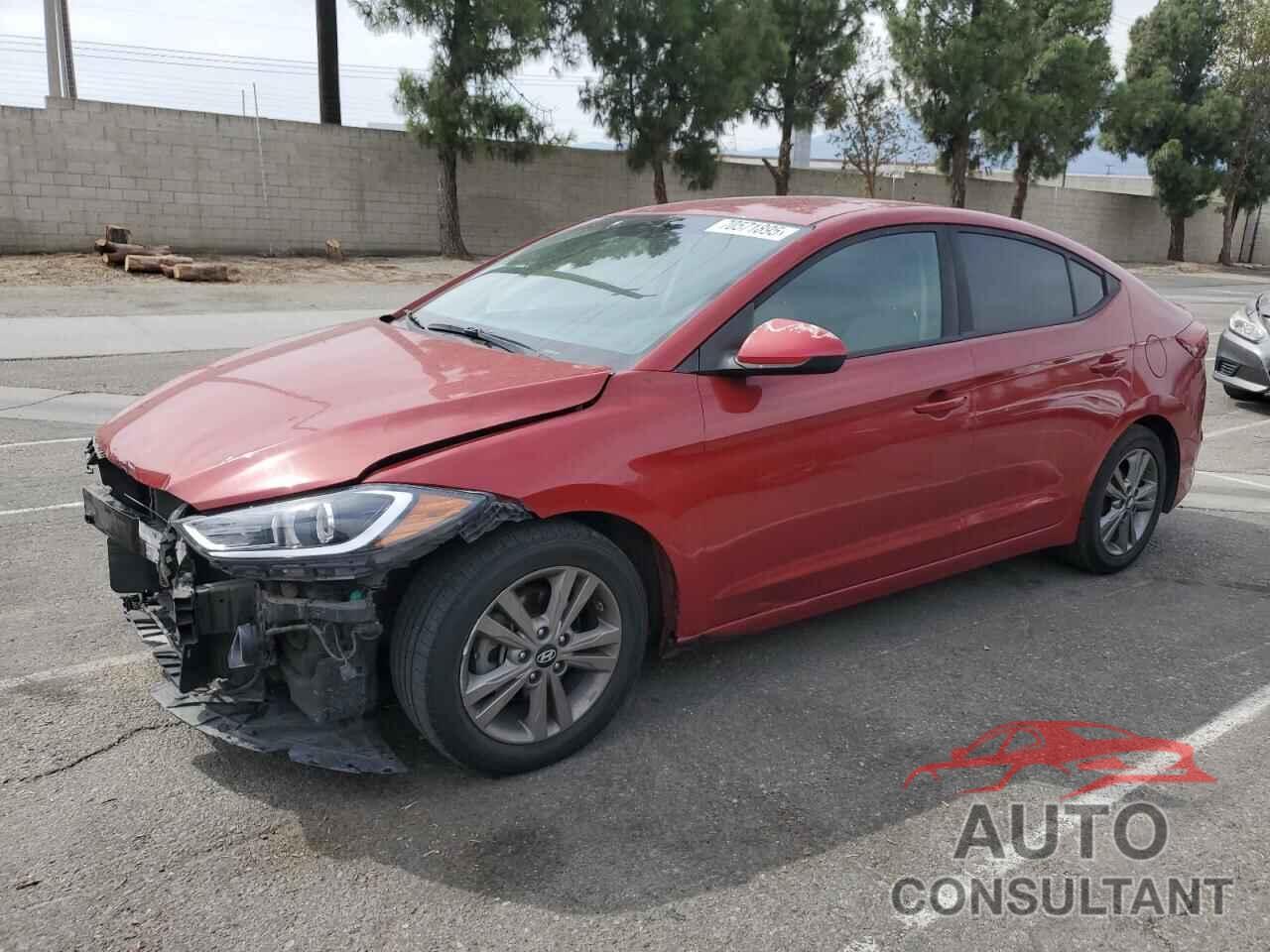 HYUNDAI ELANTRA 2017 - KMHD84LF5HU105926