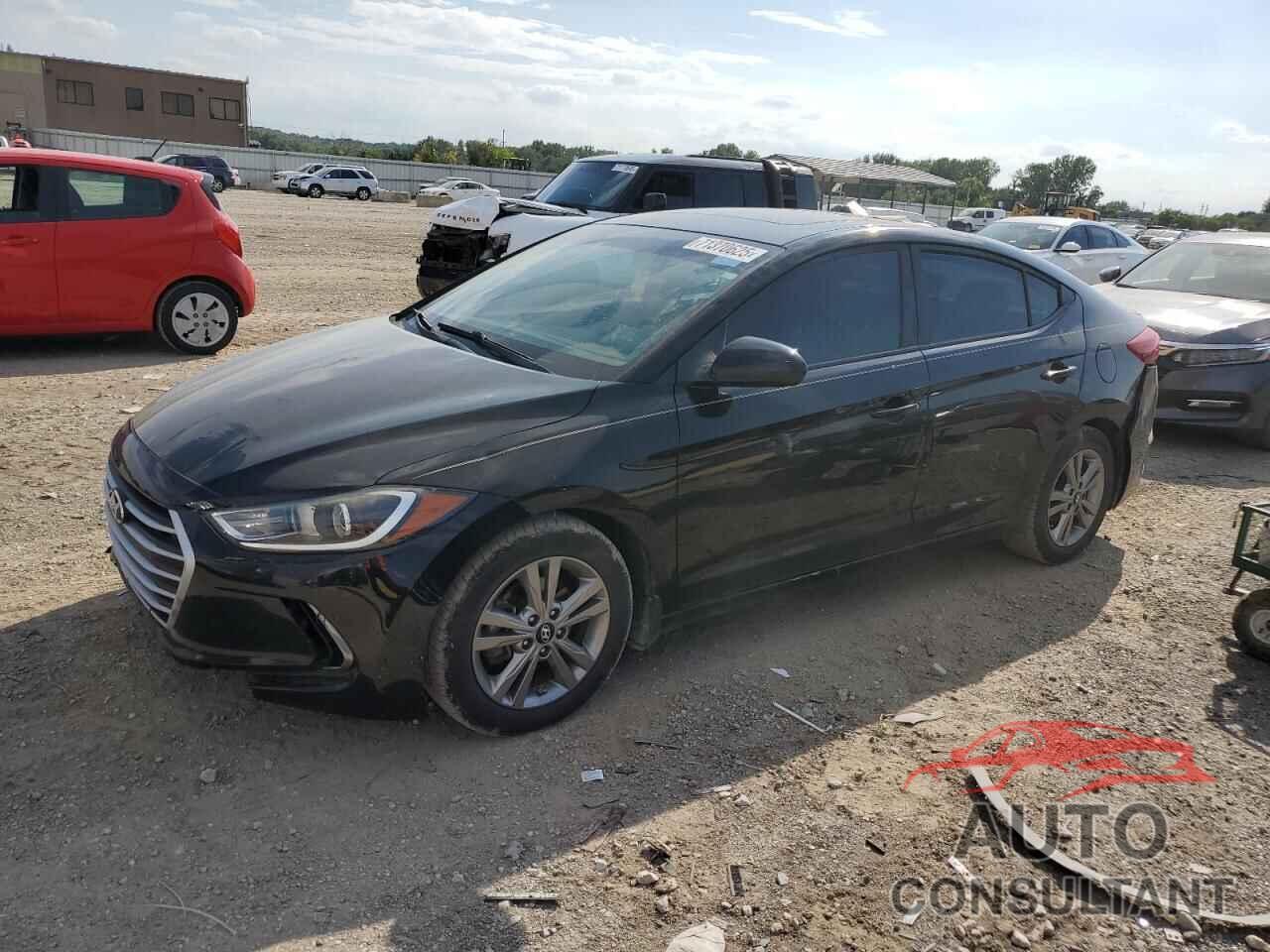 HYUNDAI ELANTRA 2018 - KMHD84LF2JU501849