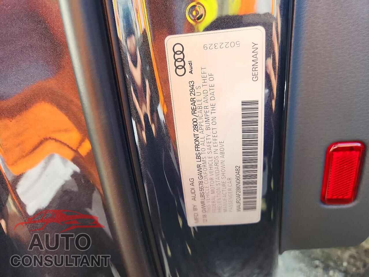 AUDI A7 2019 - WAUR2AF28KN060482