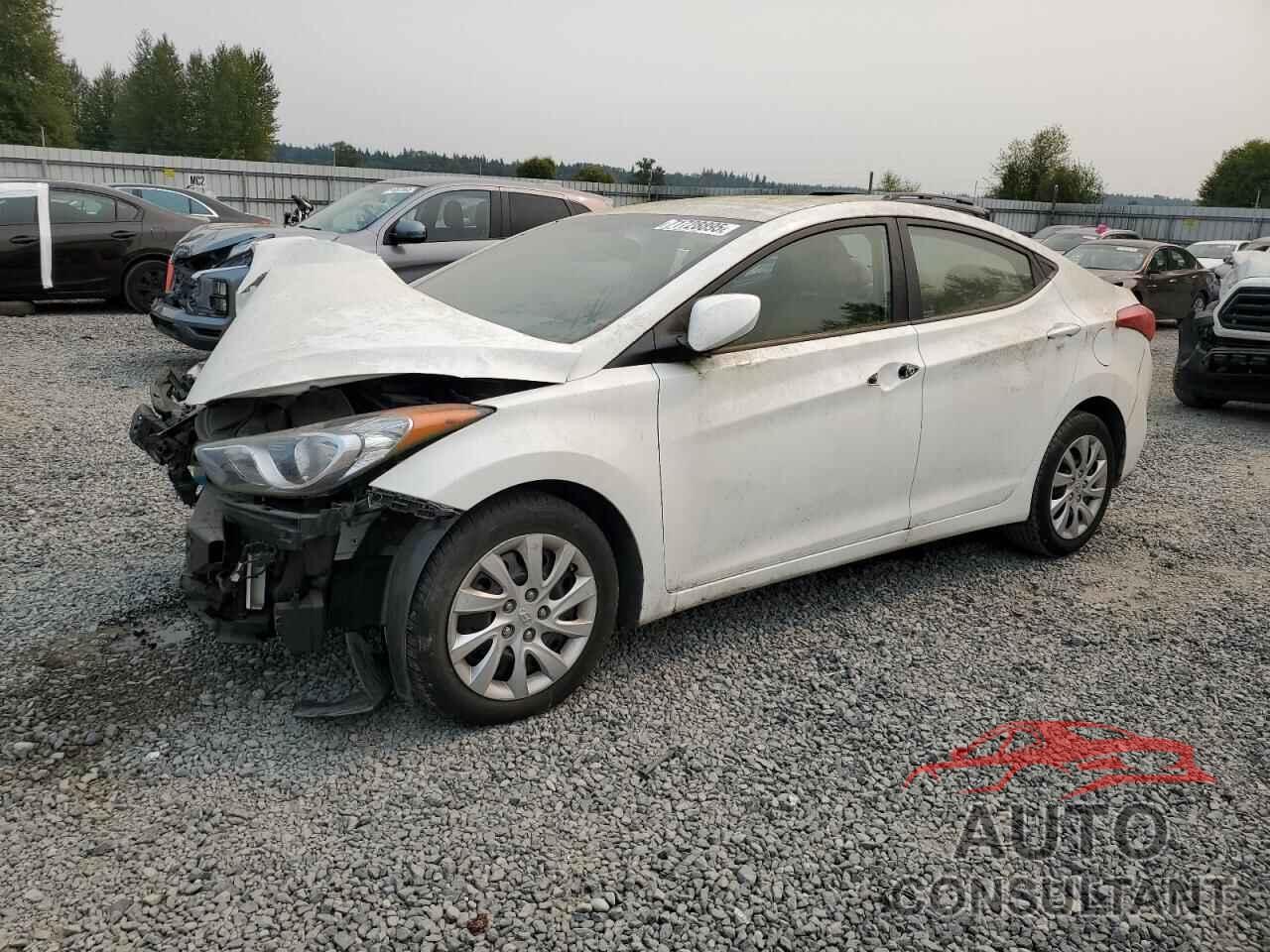 HYUNDAI ELANTRA 2013 - 5NPDH4AE4DH173895