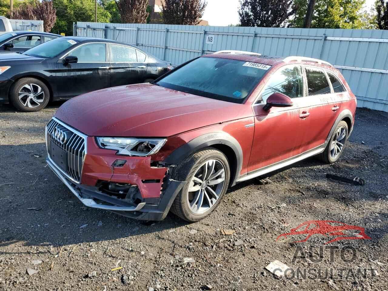 AUDI A4 2018 - WA17NAF46JA095637