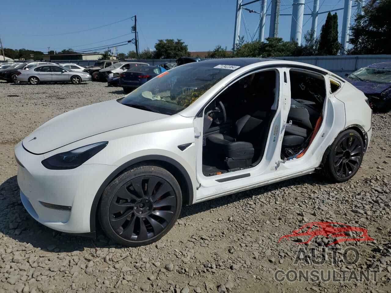 TESLA MODEL Y 2021 - 5YJYGDEFXMF256754