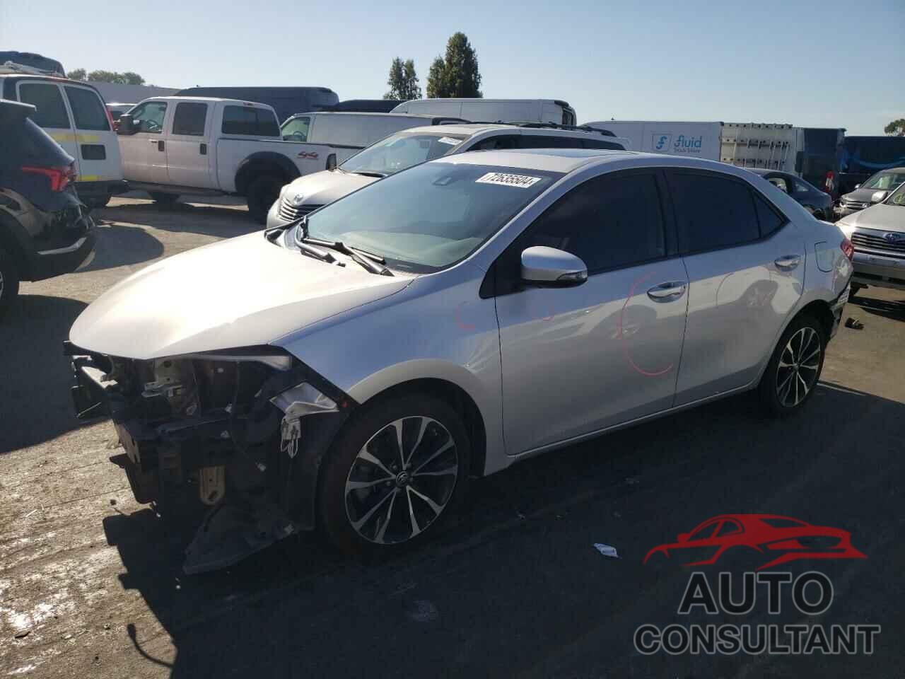 TOYOTA COROLLA 2017 - 5YFBURHE5HP697717